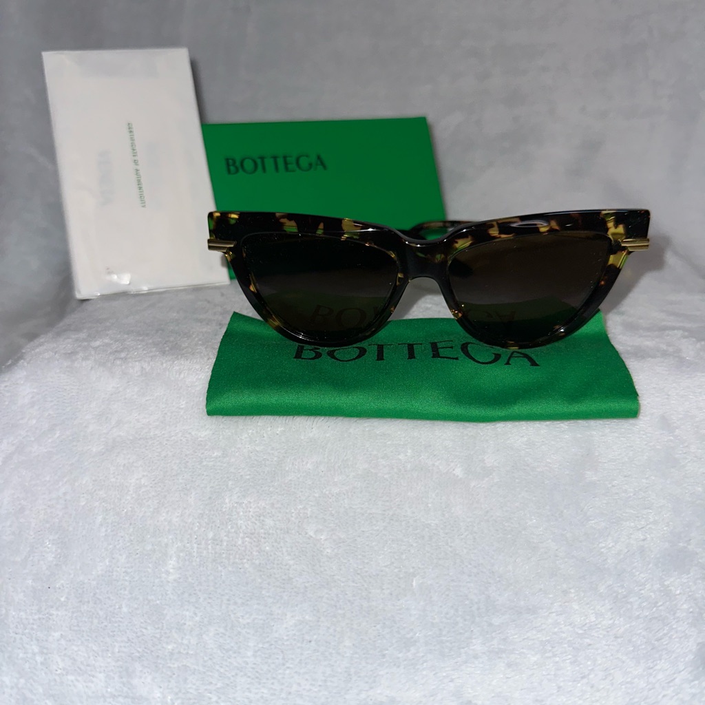Bottega Veneta Bv1265s 002 CatEye Sunglasses Brand New